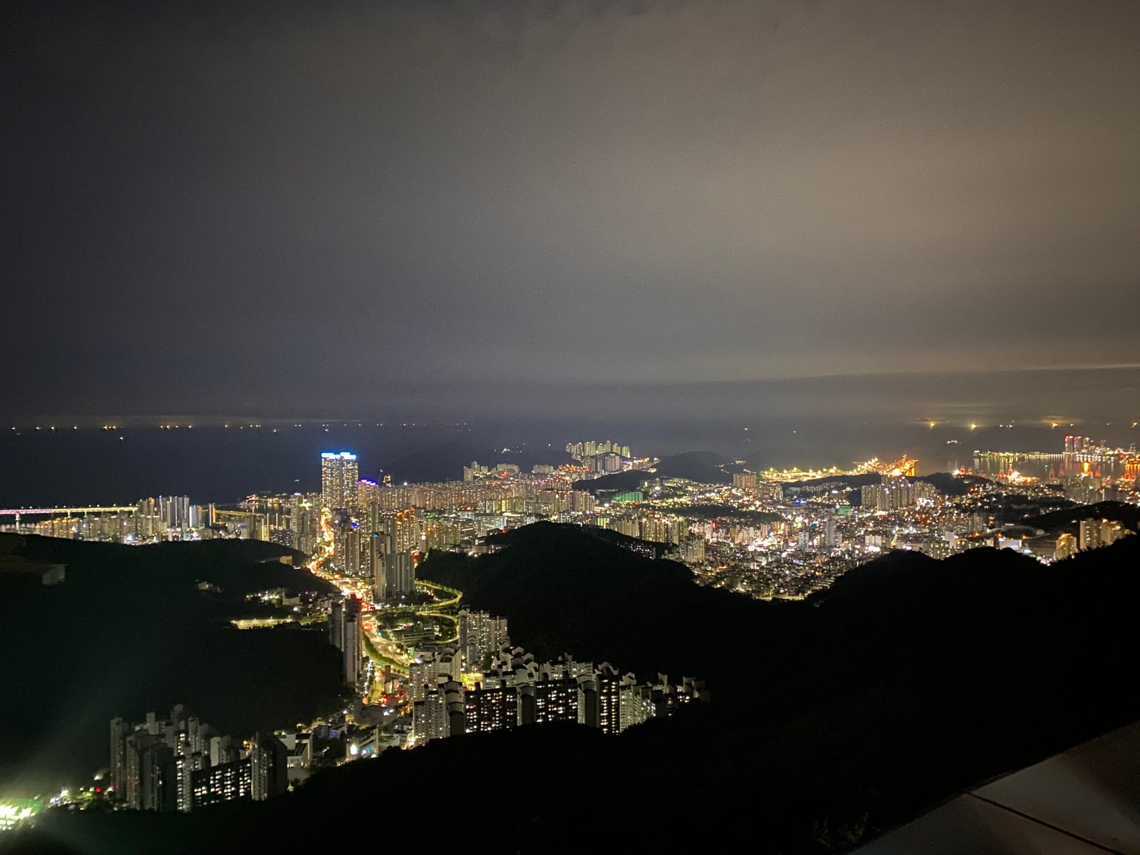 釜山の夜景